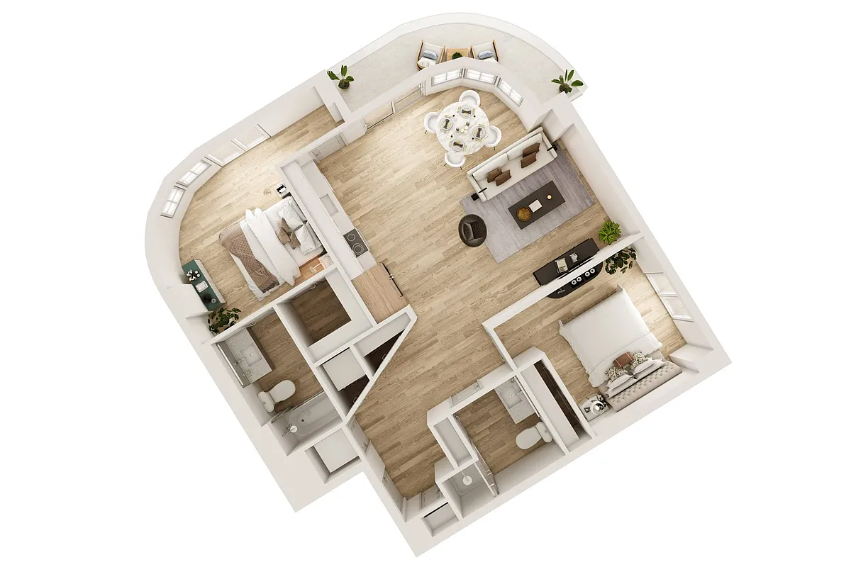 Floor plan B7-A