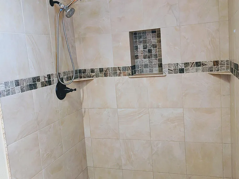 primary bathroom shower