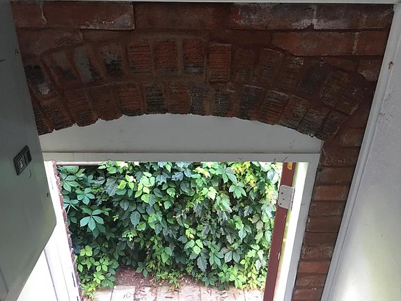 Doorway to outside from unit