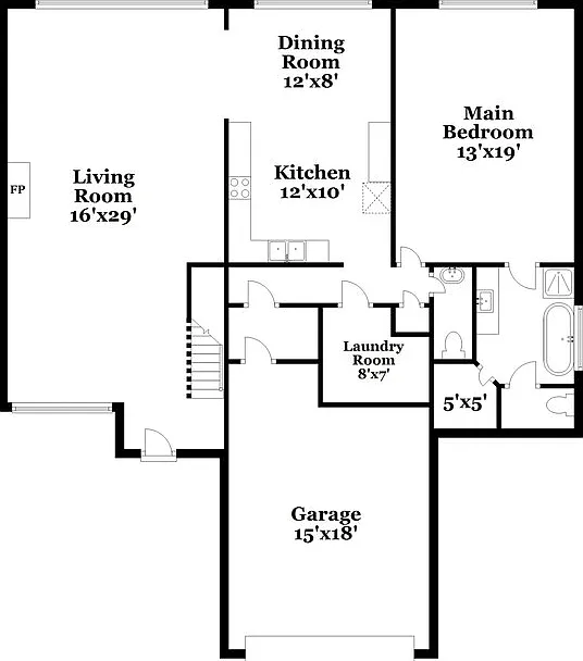 3 bed, 2.5 bath, 2270 sqft, $2,410 — Photo 2