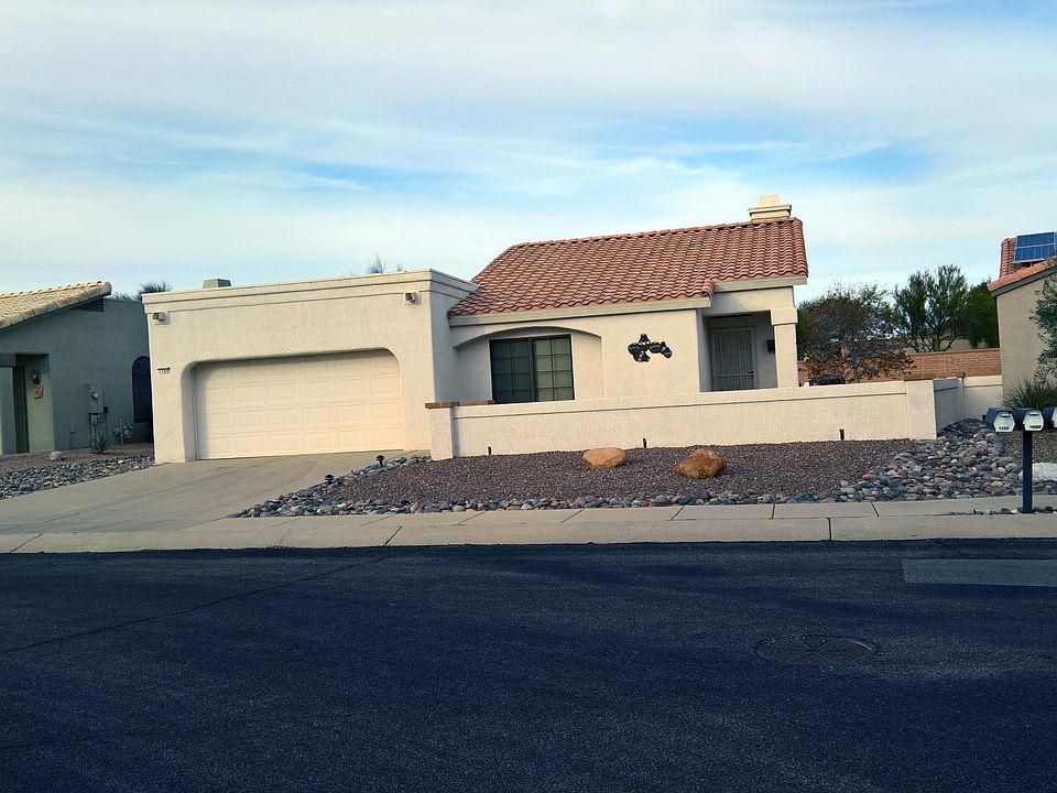 Front view of the home