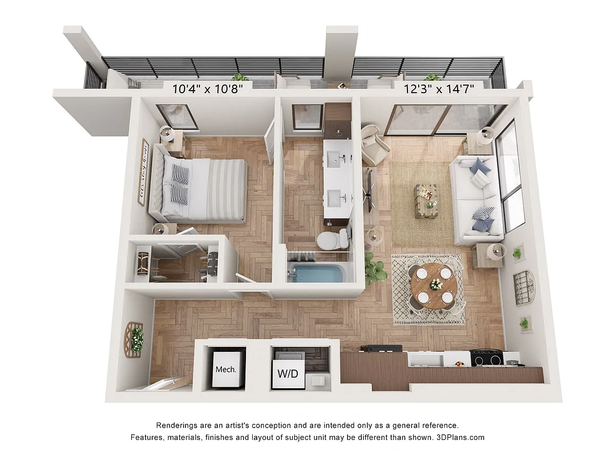 Floor plan The Canal
