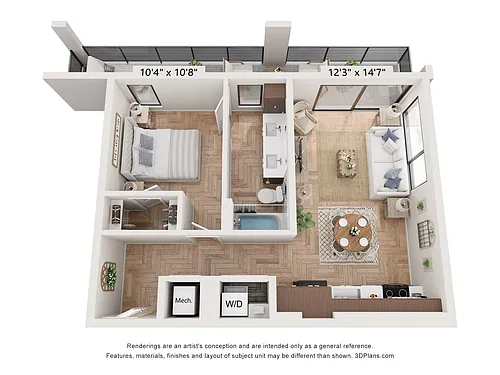 Floor plan The Canal