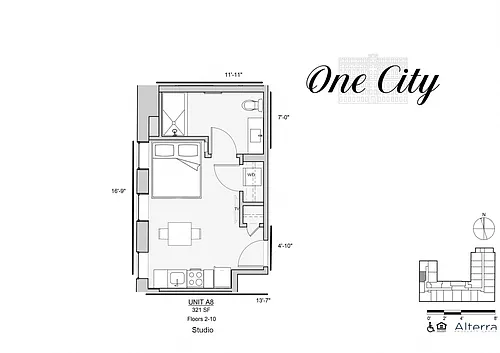 Floor plan Residence - A8