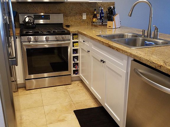 new stainless steel appliances