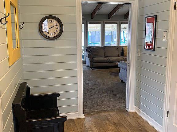 Entry to living room