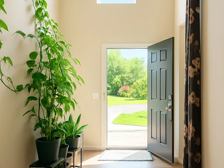 Spacious Foyer, open to the second floor