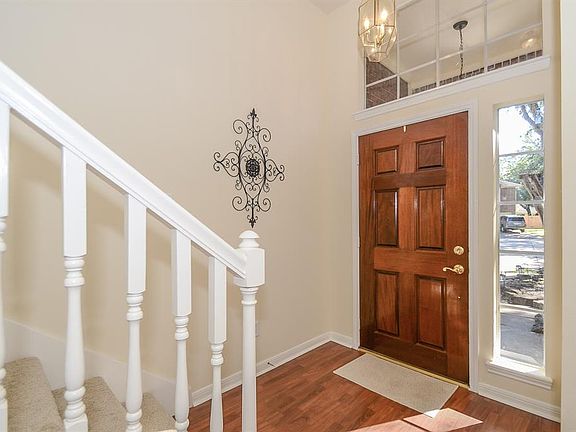 The foyer of the home welcomes you!