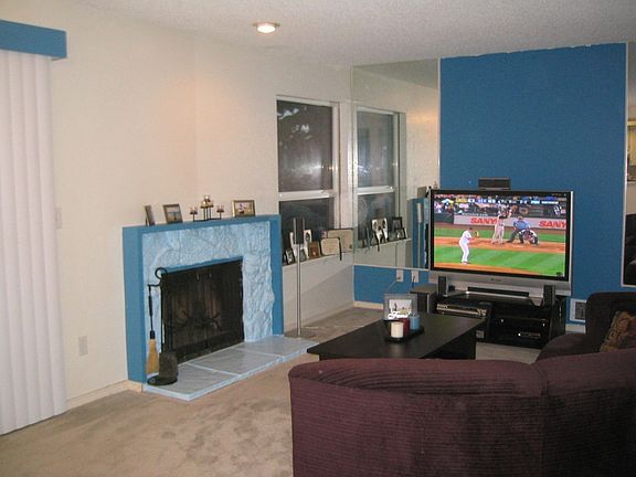 Great Wood Burning Fireplace