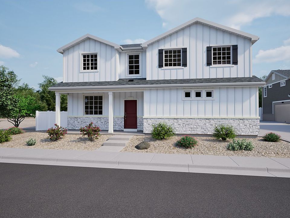 A view of the front exterior elevation of the Selma