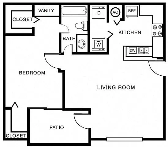 Floor plan 1C Renovation 2