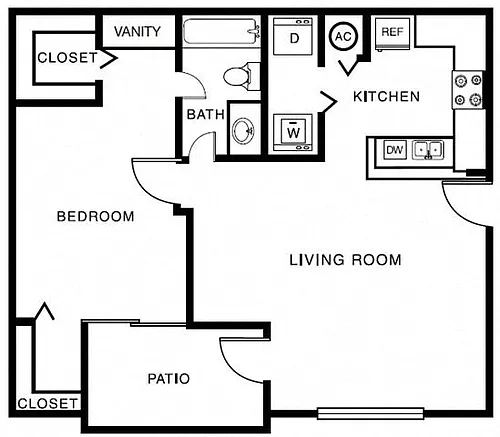 Floor plan 1C Renovation 2