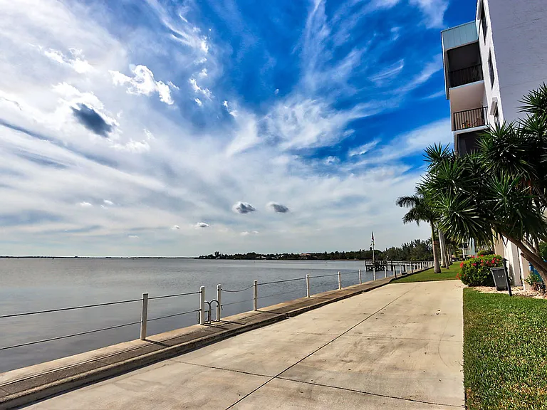 River walkway