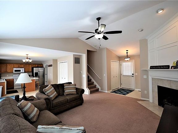 Living Room into Kitchen