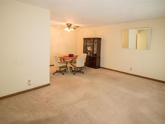 Hardwood floors under the carpeting.
