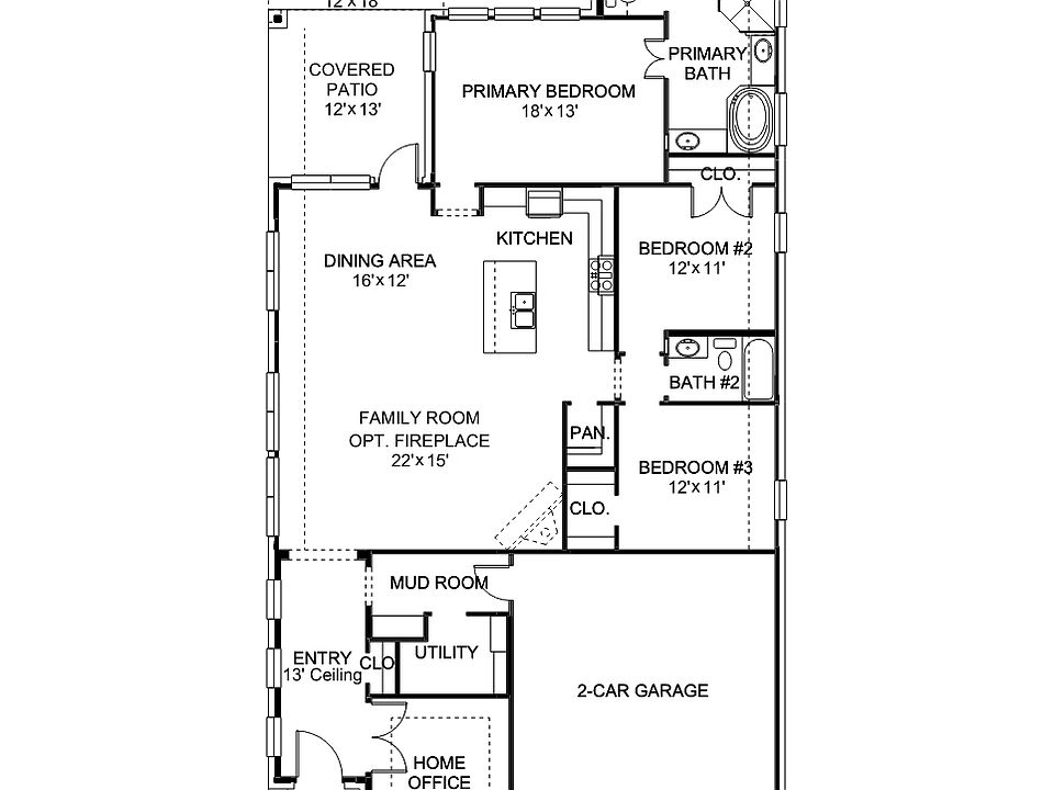 1996H Plan, Cambridge Crossing 50', Celina, TX 75009 Zillow