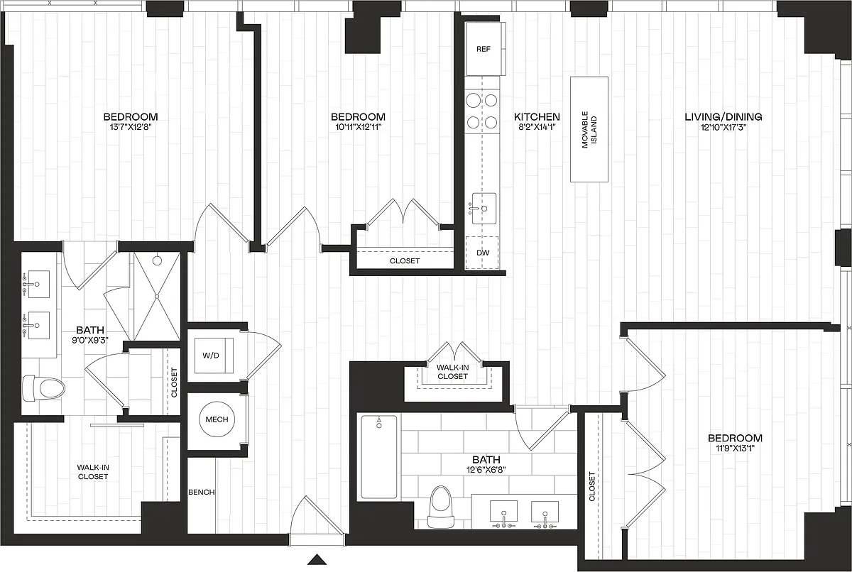 Floor plan D6
