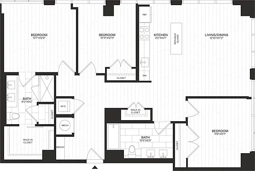 Floor plan D6