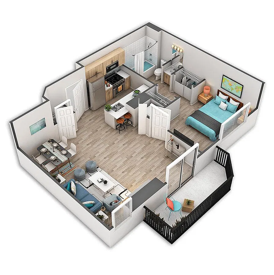 Floor plan Bell Platinum