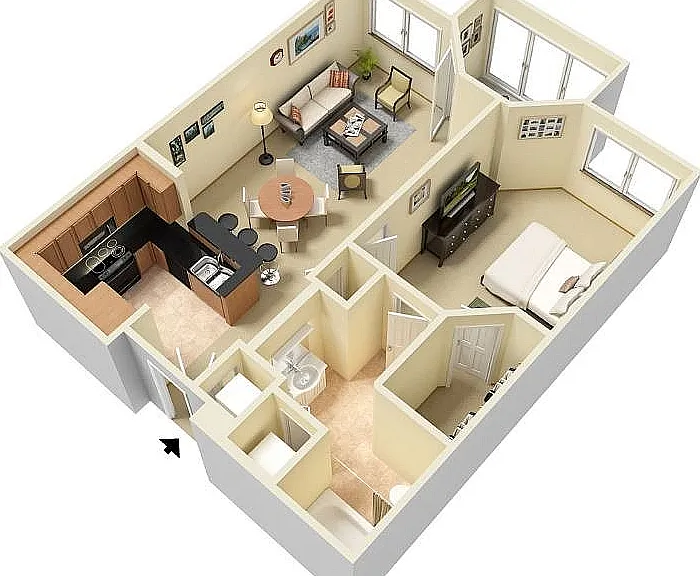 810 Square Feet 810 Square Feet