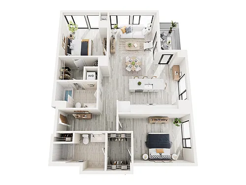 Floor plan 2C1