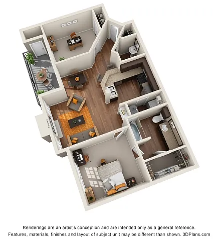 Floor plan A3 - La Fite