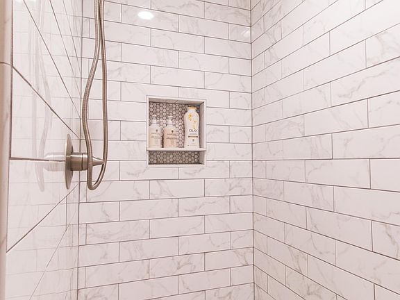 walk-in shower