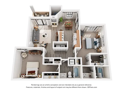 Floor plan Chimayo
