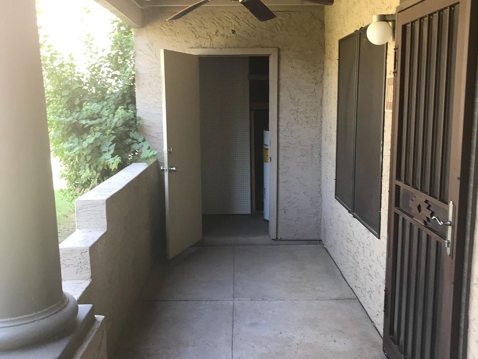 Front Patio with Storage Closet
