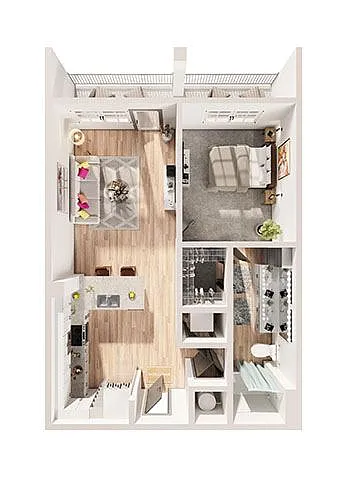 Floor plan A1