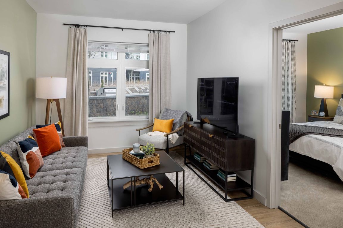 Living Space and Bedroom