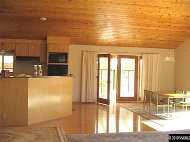 kitchen and sun room