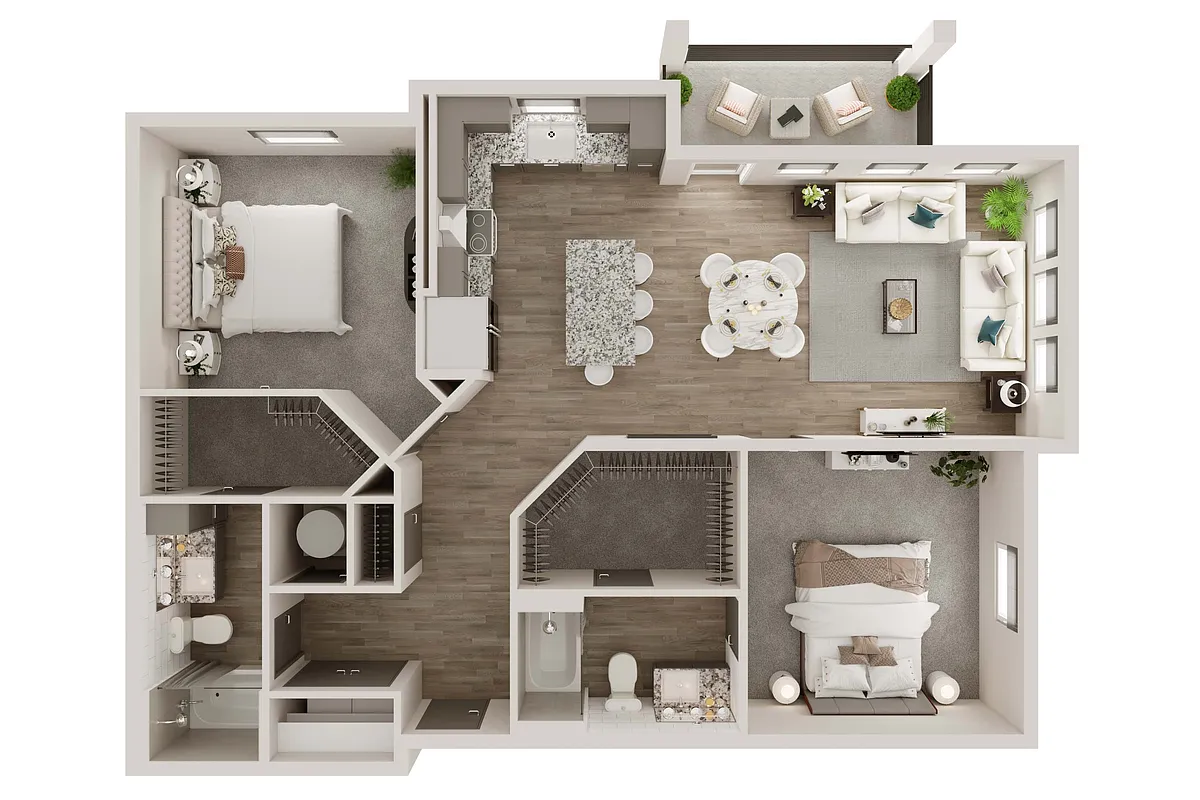 Floor plan B2