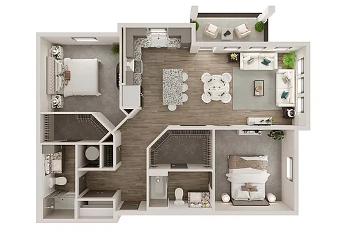 Floor plan B2