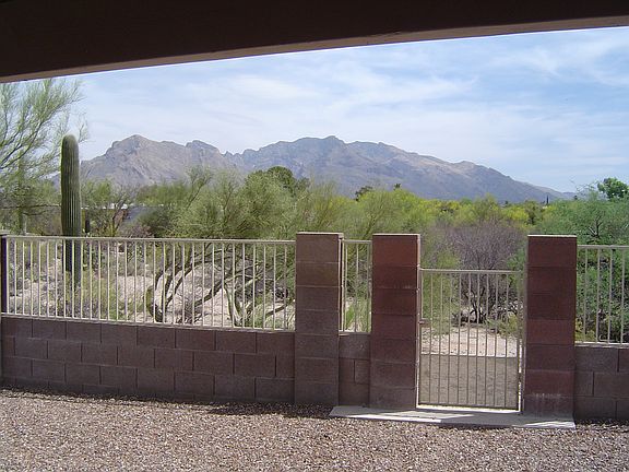 Catalina Mtns from patio