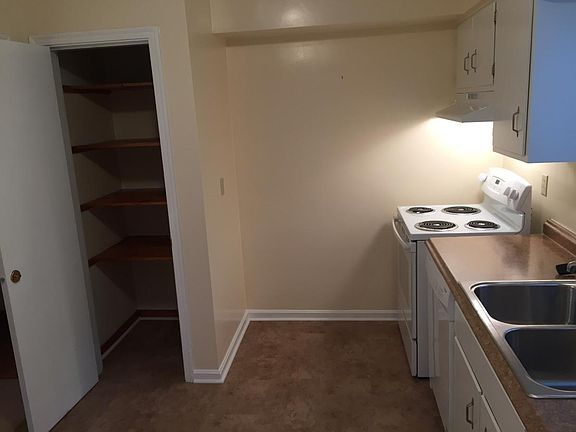 Kitchen with large pantry