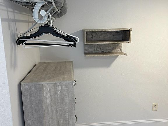 several shelves throughout unit to help with storage