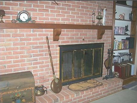 Fireplace in Family Room