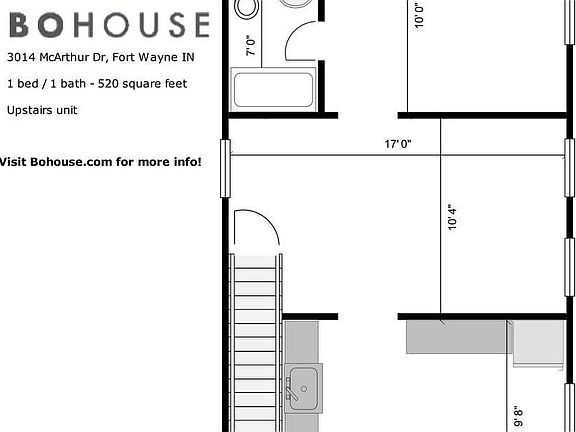2nd image of 3014 McArthur Dr APT 1