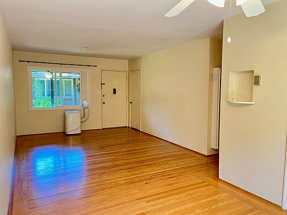 Living room with hardwood floors