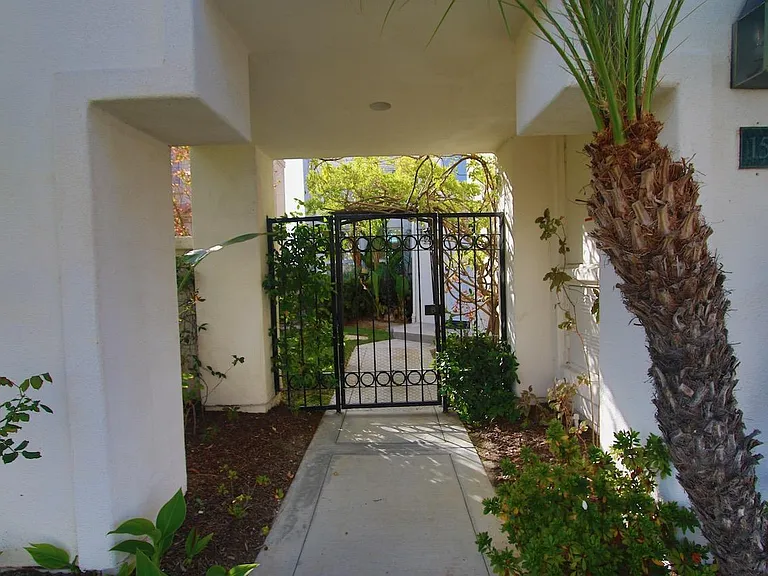 Covered portico