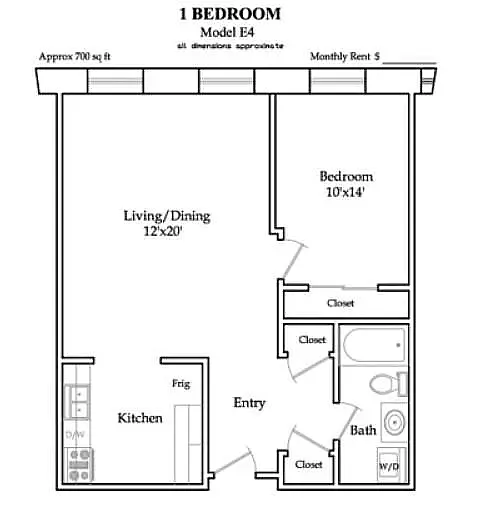 Floor plan E4-L-R