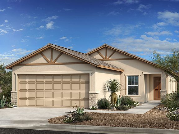 Exterior C with optional stone