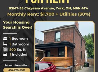 35 Chryessa Ave #BASEMENT, Toronto, ON M6N 4T4