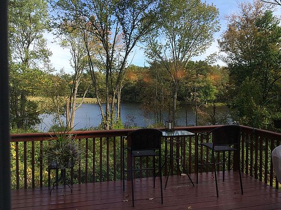 View from upper back deck