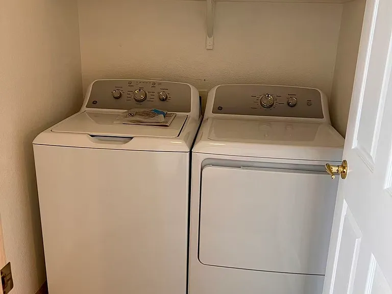 Brand new washer and dryer.