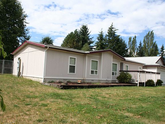 Fenced back yard