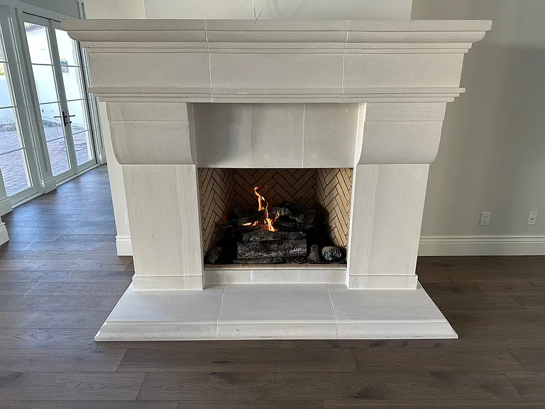 Custom, Cozy Fireplace!