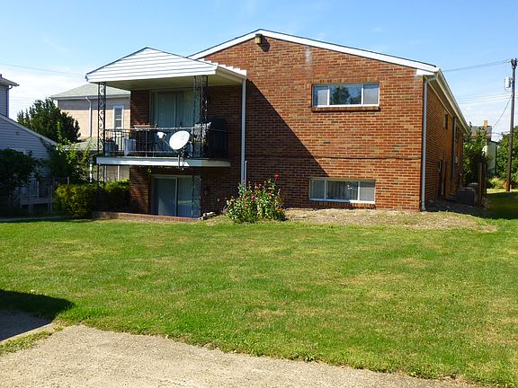 Rear view of property