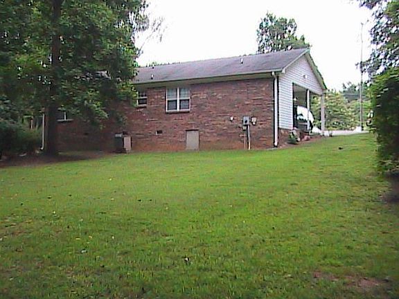 The back of the house
